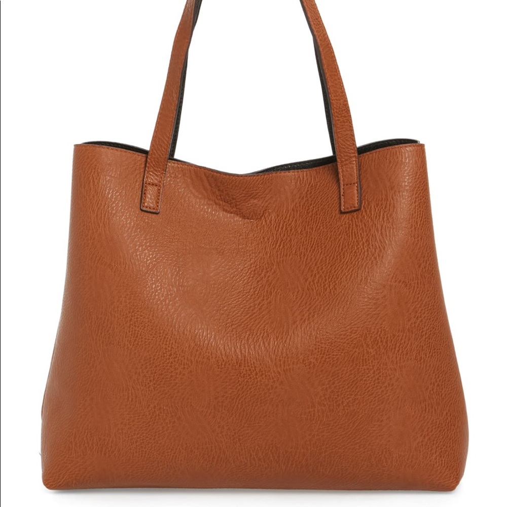 Nordstrom Reversible Faux Leather Tote